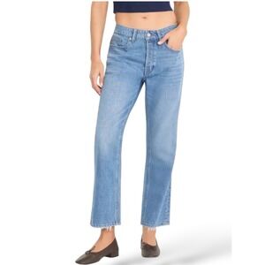 Good American Light Blue Straight Leg Jeans